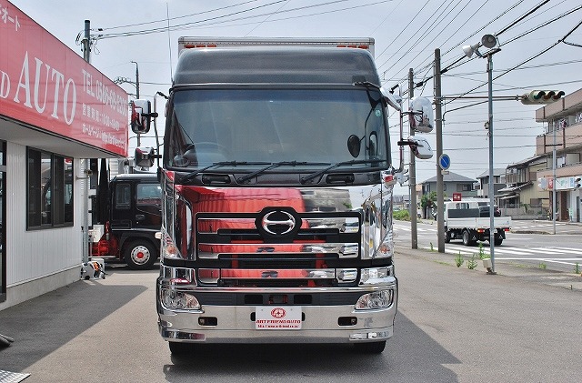 【236】日野プロフィア　高床　冷凍バン　ハイルーフ　リヤエアサス