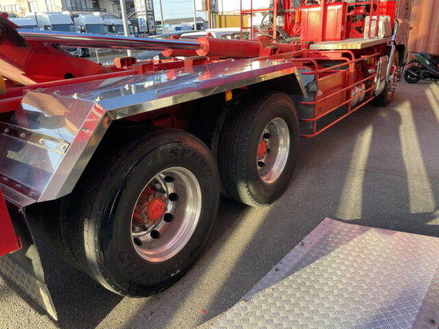 日野 グランドプロフィア フックロール 箱付き 25立米 2デフ メッキ多数