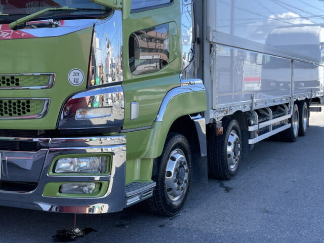 スーパーグレート　ハイルーフ　ウィング　アルミホイール　エアサス　7速MT　