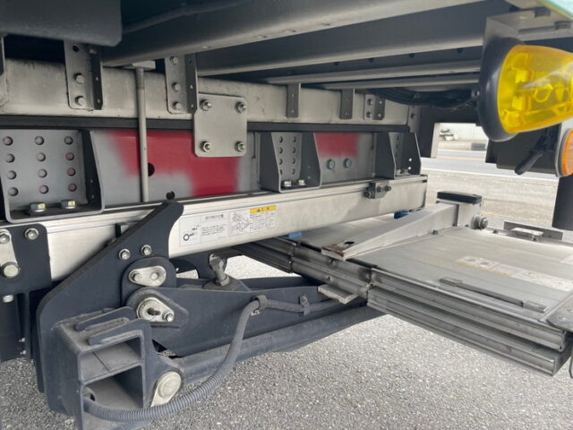 17スーパーグレート　ハイルーフ　冷凍ウィング　90アオリ　格納ゲート付　サブエンジン