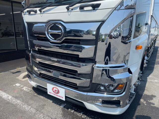 日野　17プロフィア　冷凍ウィング　ステンレス多数　菱重製冷凍機TDJS100DC