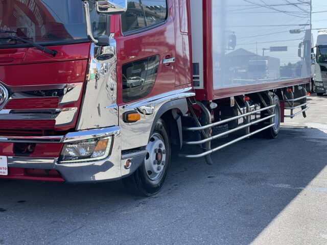 日野：17レンジャー：冷凍バン：エアサス：TDJS50A-L2：アルミシマ床：240馬力