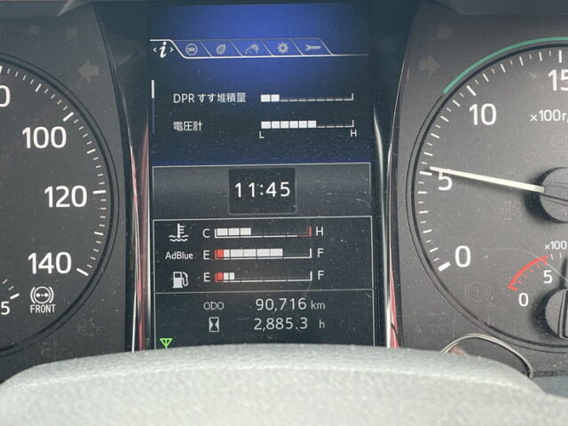 日野：17レンジャー：ハイルーフ：増トン：冷凍バン：エアサス：ジョロ4キーストン