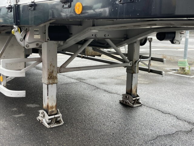 フルハーフ　トレーラーウィング　3軸　リフトアクスル(後軸残し)　1Mアオリ