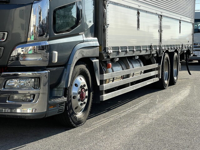 スーパーグレート　冷凍ウィング　90アオリ　木床　国産エンジン　7速MT