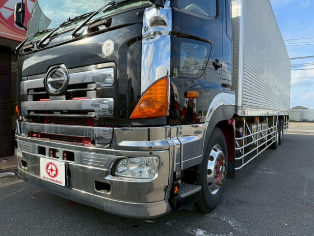 日野：プロフィア：冷凍バン：サブエンジン：アルミシマ床：架装多数：内装生地張り