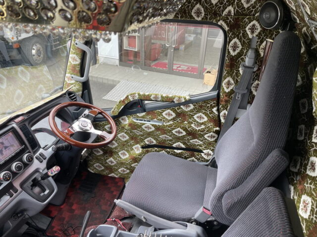 ブルーテックキャンター　ワイドロング　ウィング　架装多数　リア門口ステンレス