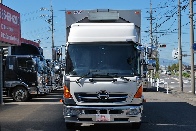 【280】日野レンジャープロ　セミワイド　アルミウイング　ハイルーフ　リヤエアサス