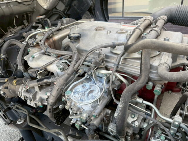 日野：17レンジャー：ハイルーフ：ウィング：6200ワイド：格納ゲート：エアサス