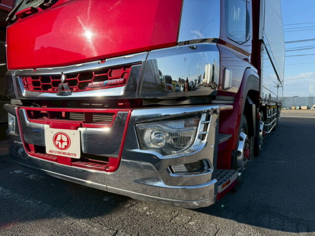 17スーパーグレート：ハイルーフ：ウィング：メッキ多数：アルミホイール：格納ゲート