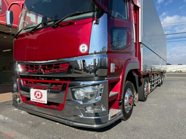 17スーパーグレート:ハイルーフ:ウィング:メッキ多数:アルミホイール:格納ゲート