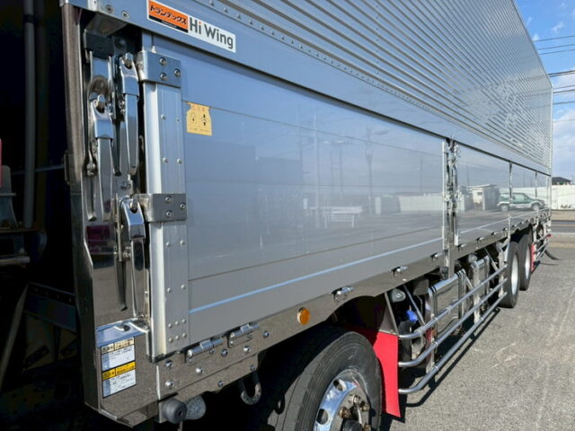 日野:プロフィア:ハイルーフ:冷凍ウィング:架装多数:ボディ枠ステンレス