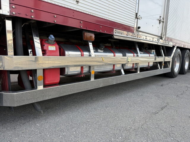 スーパーグレート:冷凍バン:左片扉:ジョロ4キーストン:サブエンジン:総輪エアサス