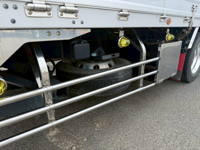 スーパーグレート：ハイルーフ：ウィング：跳上ゲート：アルミホイール：床鉄