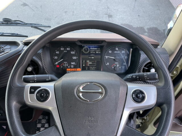 日野　17レンジャー　増トン　ハイジャッキセルフ　4段クレーン　ウィンチ付