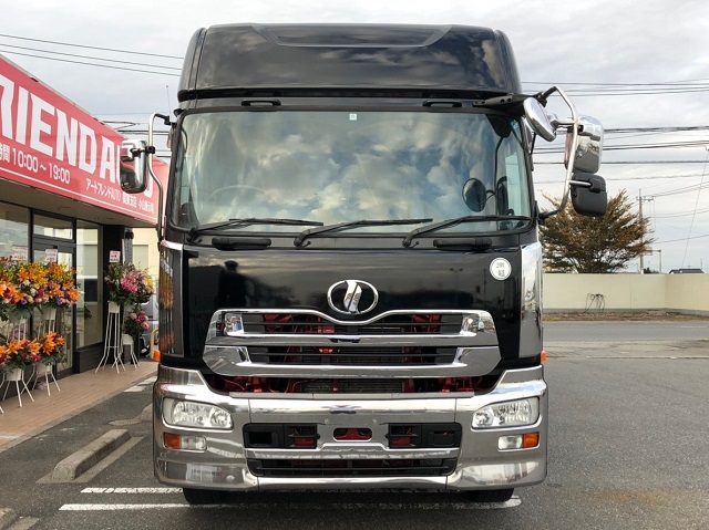 【288】UDトラックスクオン　中低床　アルミウイング　ハイルーフ　カスタム多数