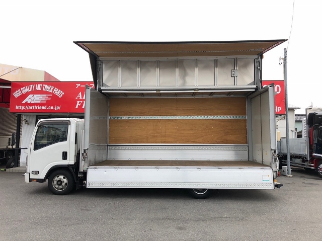 【318】いすゞ　エルフ　アルミウイング　超ロング　ワンオーナー