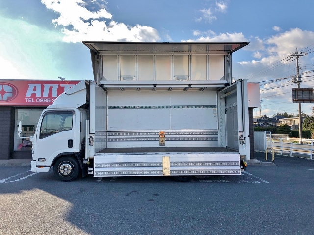 【317】いすゞ　エルフ　アルミウイング　跳ね上げゲート　カスタム多数