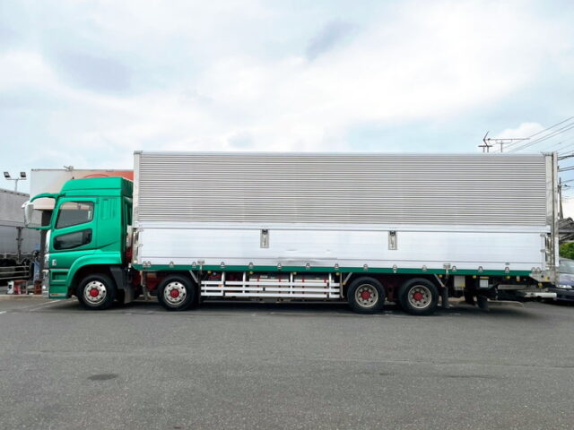 17スーパーグレート　ハイルーフ　冷凍ウィング　90アオリ　格納ゲート付　サブエンジン