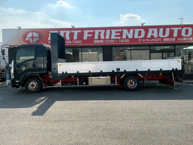 H29 いすゞ　フォワード　ワイド　アルミ平ボディ