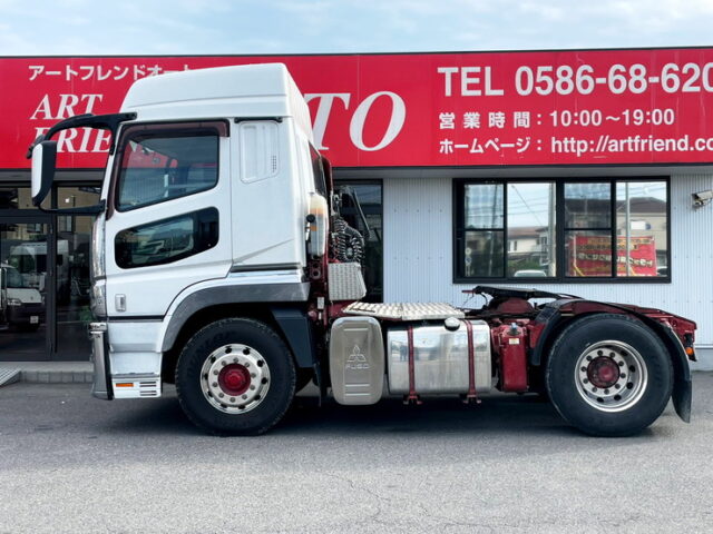 スーパーグレート　ハイルーフ　トレーラーヘッド　第5輪荷重11.500㎏　7速