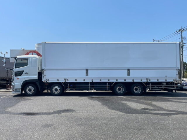 日野　17プロフィア　冷凍ウィング　ステンレス多数　菱重製冷凍機TDJS100DC