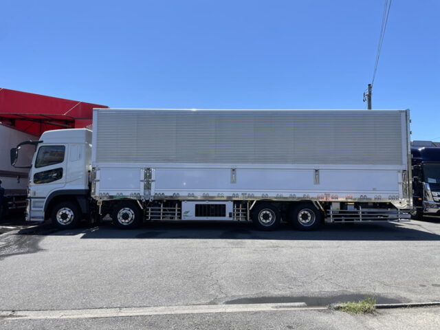 17スーパーグレート　ハイルーフ　冷凍ウィング　未登録未使用　造りボディ　格納ゲート付