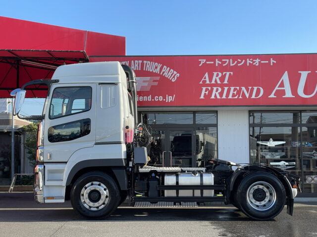 三菱ふそう　17スーパーグレート　トラクターヘッド　E尺　460馬力　リアエアサス　ハイルーフ　プレミアム
