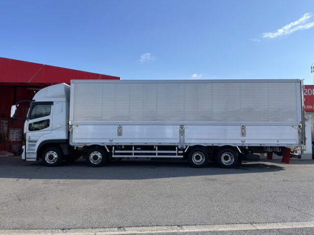 【現行型】スーパーグレート　スーパーハイルーフ　未使用　リア門口ステンレス