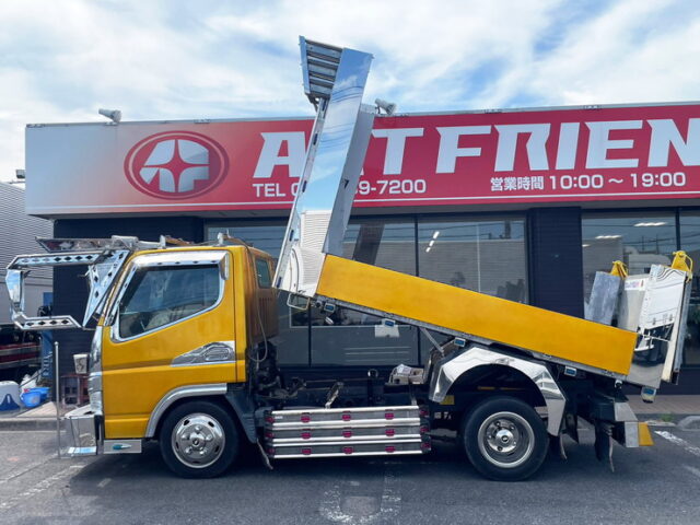 【1523】H16 キャンター 土砂禁ダンプ 架装多数 標準幅10尺長 マニ割り