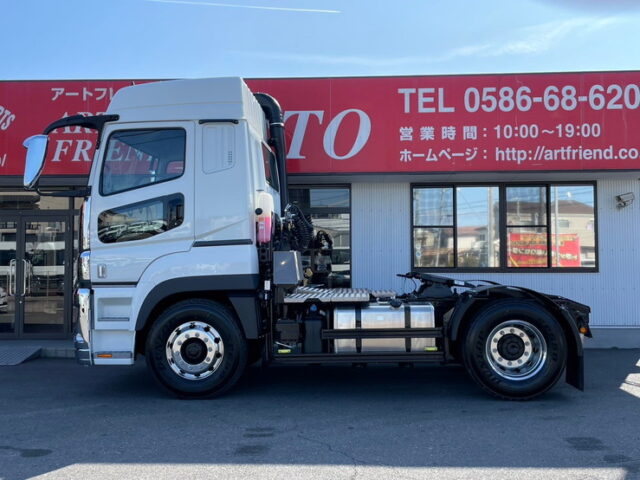 【1664】R6　17スーパーグレート　トレーラーヘッド　ハイルーフ　未使用　D尺　第5輪荷重11.500㎏　プレミアムライン