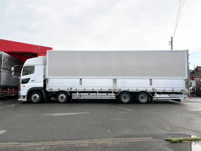 日野　プロフィア　ハイルーフ　ウィング　総輪エアサス　プロシフト　リア門口ステンレス　380馬力