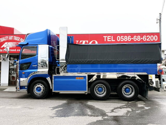 日野　17プロフィア　ハイルーフ　Lゲート　ダンプ　架装多数　410馬力