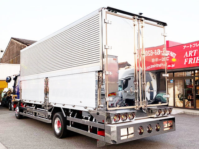 【645】日野　ライジングレンジャー　アルミウィング　美車