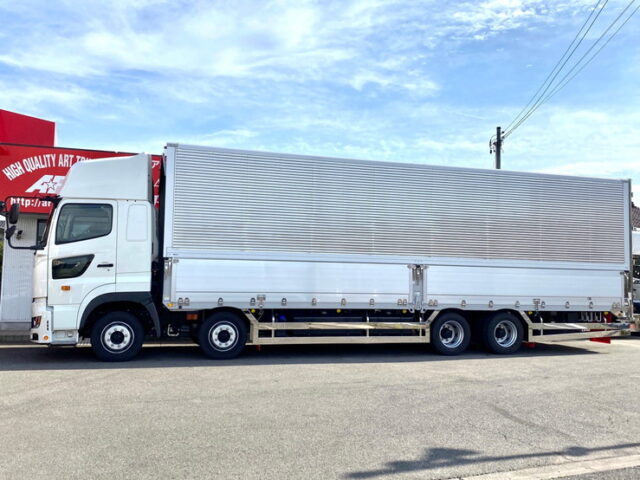 【847】R2　17プロフィア　ウィング　エアサス　門口ステンレス