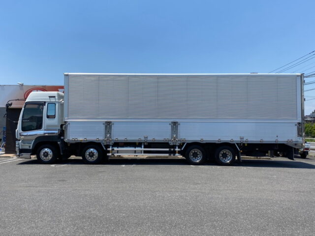 【872】H22　ギガ　ハイルーフ　4軸　ウィング　門口ステンレス　アルミホイール