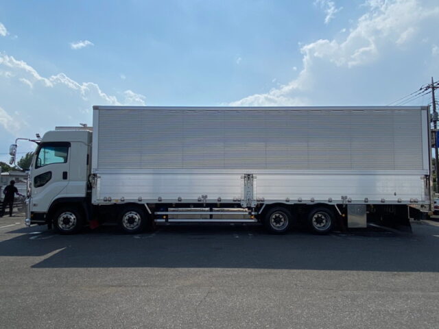 【873】H28　ギガ　ハイルーフ　4軸　ウィング　7速MT　門口ステンレス