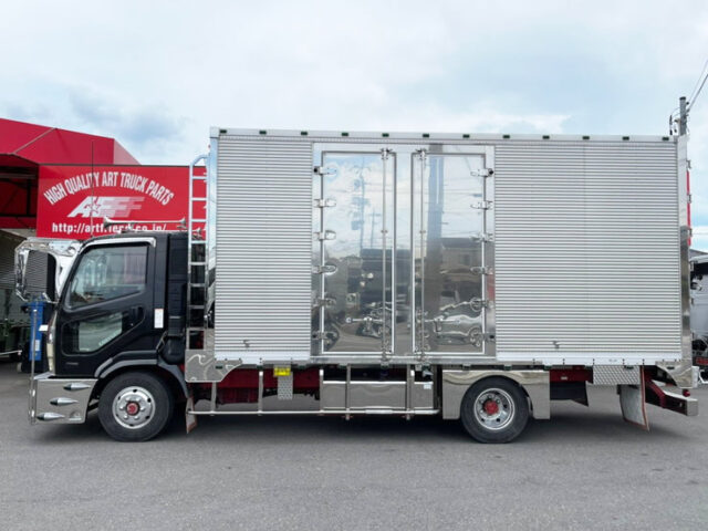 【882】H17　ファイター　デコトラ　アルミバン　エアサス　セミワイド　内高2500