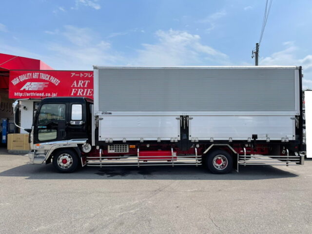 【895】H13　フォワード　冷凍ウィング　6200ワイド　リーフサス　生エンジン　6速