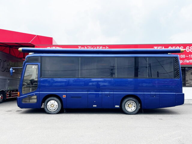 【878】S63　エアロミディMK　超デラックス観光仕様　26人乗　後席サロン仕様