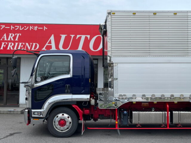 【909】H27　フォワード　増トン　冷凍ウィング　造りボディ