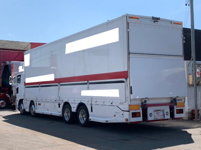 【925】H21　クオン　ハイルーフ　フルエアサス　ウィング　跳上ゲート付　委託販売