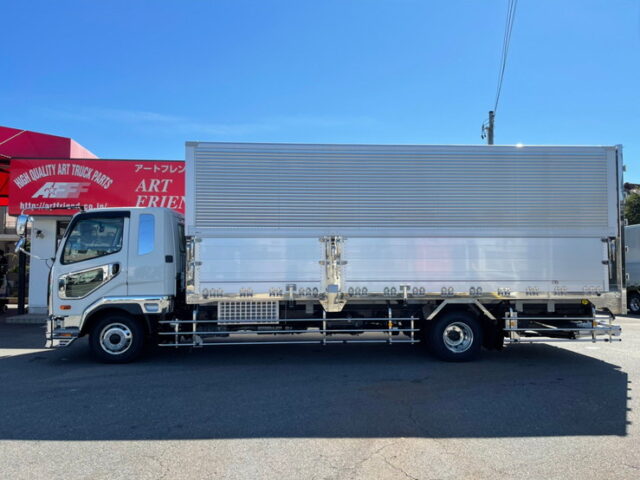 【967】R3　ファイター　冷凍ウィング　造りボディ　6500ワイド　エアサス　格納ゲート　菱重製冷凍機