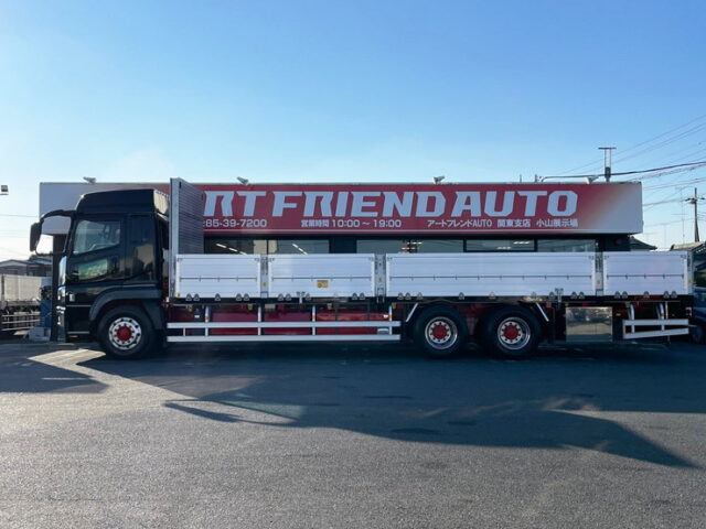 【950】H29　スーパーグレート　ハイルーフ　平ボディアルミブロック　総輪エアサス