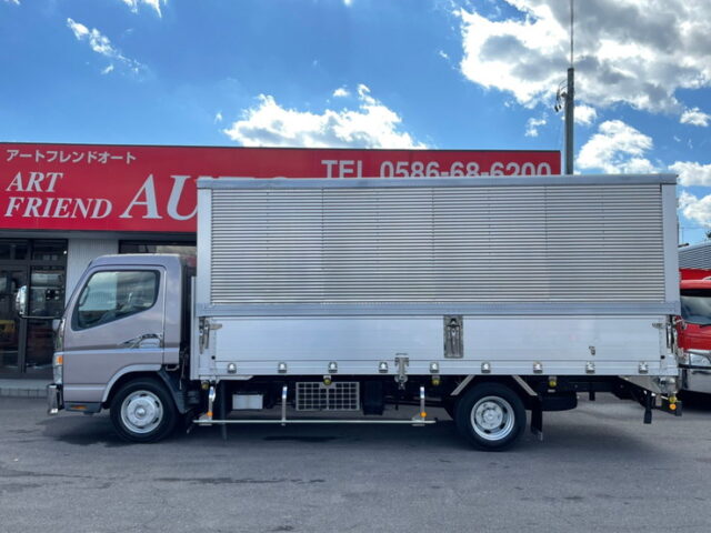 【1007】H19　キャンター　冷凍ウィング　ワイド　超ロング　キーストン床　断熱入　AT