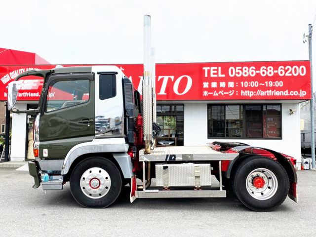 【639】ふそう　スーパーグレート　ヘッド　V8　480馬力　ツインターボ