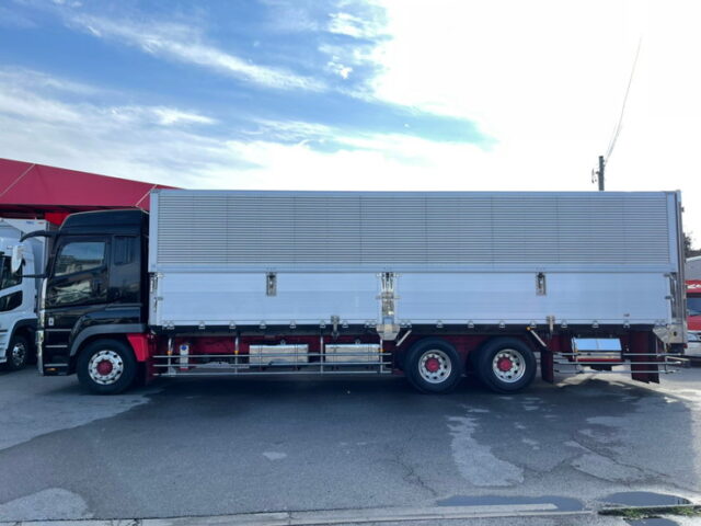 【996】H24　ふそう　スーパーグレート　ハイルーフ　ハイキャブ　造りボディ　ウィング