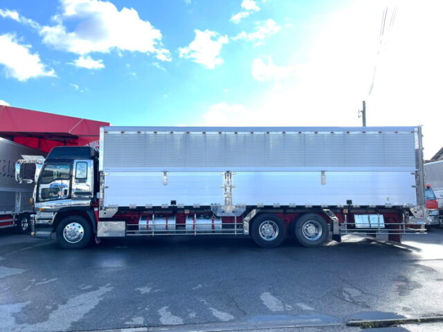 【863】H18　ギガ　ハイルーフ　7速　冷凍ウィング　造りボディ　110アオリ　冷凍機新品