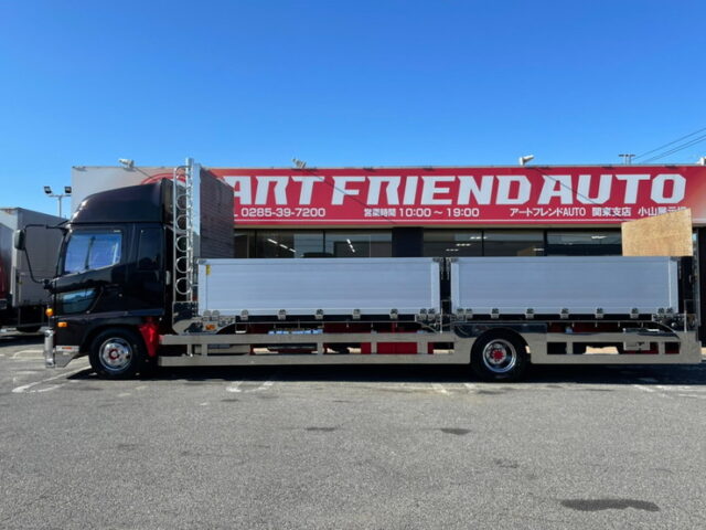 【915】H23　レンジャー　ハイルーフ　平ボデー　6900ボデー　標準幅　床鉄