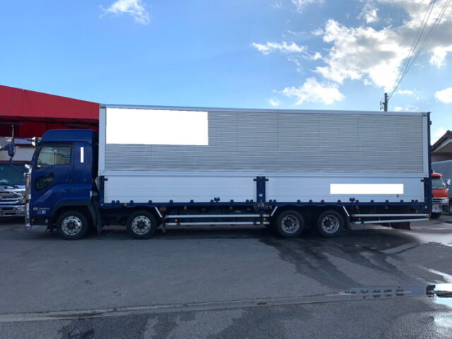 【1096】H29 ハイルーフ ギガ 7速 ウィング 4軸低床 木床 委託販売